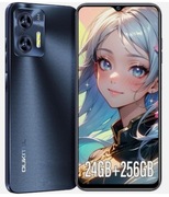 Nowy Smartphone OUKITEL C35 4G CZARNY Android 13 24GB + 256GB 5150mAh
