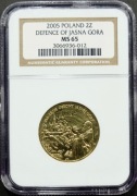 2 ZŁ 2005, 350-lecie OBRONY JASNEJ GÓRY, NGC MS65 #27