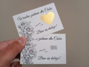 Zdrapki weselne 120 sztuk