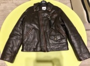 Kurtka puchowa Iceberg z prawdziwej skóry