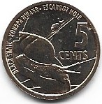 Seszele 5 cents 2022