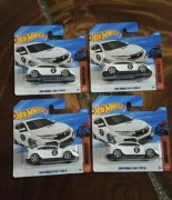 Nowe 4 x 2018 Honda Civic Type R Hot Wheels zestaw czterech modeli 11/250
