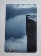 Magnes na lodówkę Preikestolen Norway Norwegia Fiordy Zatoka Klif(34).