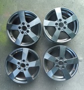 Felgi aluminiowe Dezent TD Dark 5x114,3 6,5x16 Honda Toyota Kia czarne