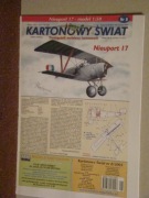 Kartonowy Świat Nieuport 17   1:50                   