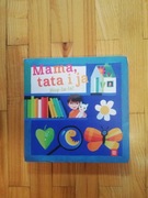 książka "mama tata i ja hop la la!" 