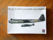 Okazja! Arado 234C-3 Hobby 2000 w skali 1:72, ZESTAW NIEKOMPLETNY