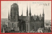 Gdańsk, Danzig,  Bazylika konkatedralna  (188) - 1908 rok