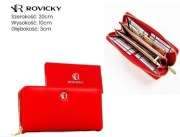 Portfel piórnik eko R-PRK-01-U8 Red +Gratis