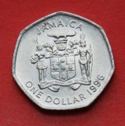 1  Dolar  1996  r    -  Jamajka  Bustamante   
