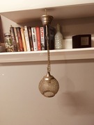 Lampa sufitowa wisząca antyk 