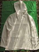 LNIANA LETNIA KOSZULA Z KAPTUREM PRZEWIEWNA I ODDYCHAJĄCA LATO I WIOSNA