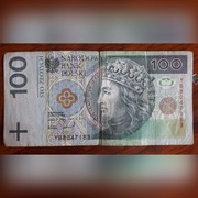 100zł seria YB