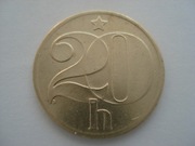 Czechosłowacja 20 halerzy 1988 