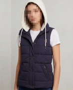 ocieplana kamizelka z kapturem LOGG by H&M