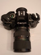 Aparat analogowy Canon AE-1 Program CZARNY, 33-70 1:4, muszla, sprawny