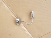 Kinkiet ścienny KLASYCZNY flamand CHROM przy LUSTRZE 1x60W