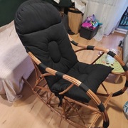 Fotel wiklinowy bujany 