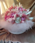 Flower box ze świec sojowych