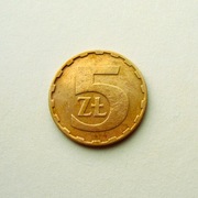 1 # 5 zł złotych 1987 nr 5