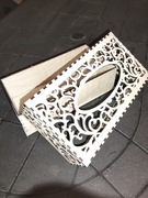 Pudełko na chusteczki higieniczne drewniane 