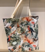 Ekotorba shopperka torba plażowa na zakupy siatka ręcznie szyta hand made