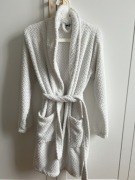 Szlafrok damski z misia biały BELOVED r. S/M