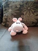 Myszka robiona na szydełku