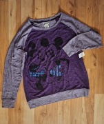 NOWA Bluzka Disney Parks mickey & minnie raglan z usa – rozmiar L