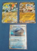 Karty Pokemon 3szt.