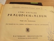 Książka z nutami praludien album