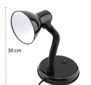 Lampka biurkowa Retoo a1 czarny moc do 60 W