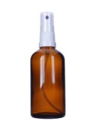 LIKWIDACJA Szklana butelka z atomizerem do perfum, mgiełek 100 ml