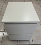 Komoda Ikea MALM, 2 szuflady, biały, 40x55 cm