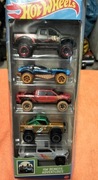 Hot wheels hw remote adventures 5 pak nowy zestaw autek resortów 