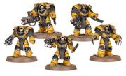 Warhammer Horus Heresy Cataphracti Terminator Squad - wypraski (5 figurek)