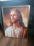 Obraz Pan Jezus Haft diamentowy 30x40 Gotowy