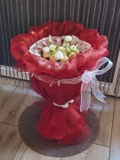 Słodki bukiet z cukierków 