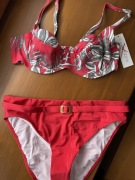 Fantasie Seattle hibiskus 75D C+ M bikini czerwone