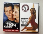 Mel Gibson - Czego pragną kobiety + gratis, zestaw 2 kaset video VHS