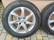 Koła 15 cali peugeot citroen Continental lato