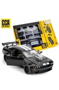 CCA Samochód do złożenia Dodge Challenger czrny