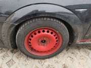 Koła 16" 5x108 czerwona stał + gratis