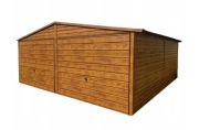 Garaż blaszany 6x6 - Profil 60x40 ocynk Premium