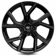 NOWE ALUFELGI 18" HYUNDAI TUCSON NX4E od 2020 5X114,3 - CZARNY POŁYSK