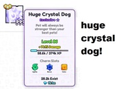 Huge Crystal Dog | Pet Simulator 99