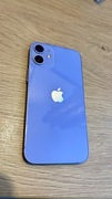 iPhone 12 mini - Fioletowy - 64GB, stan IDEAŁ - FULL KOMPLET - Bat. 84%