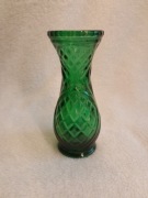 Wazon wzor pikowany diament w kolorze szmaragdowa zieleń