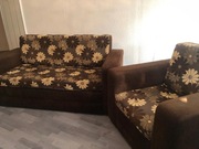 Zestaw mebli sofa rozkładana i fotel