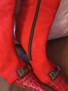 Nowe kozaczki Dior -oryginalne,  kupione w Szwecji